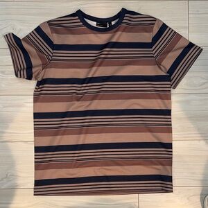 Striped Brown and dark blue women’s Shirt
